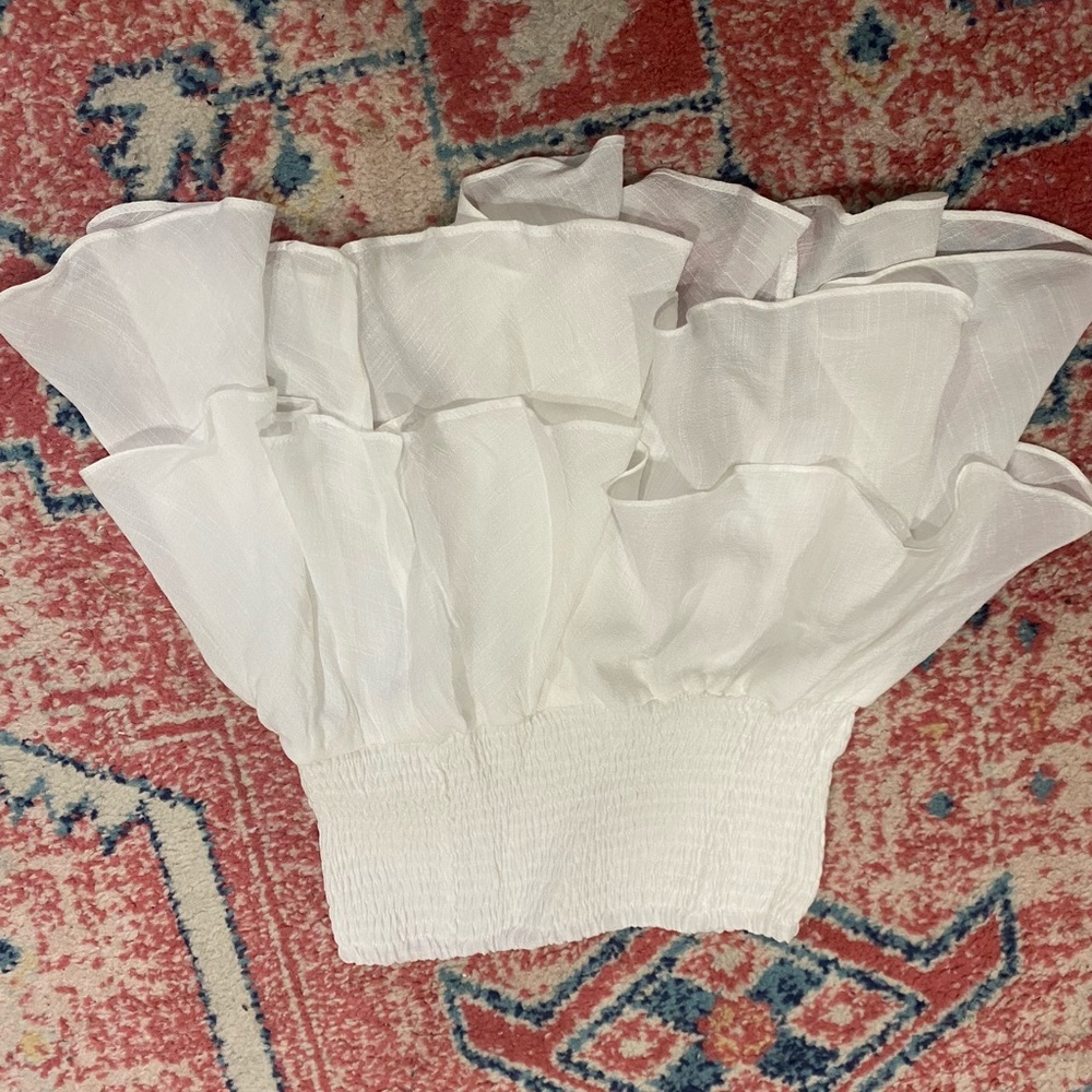 White flowy skirt from Amazon size small